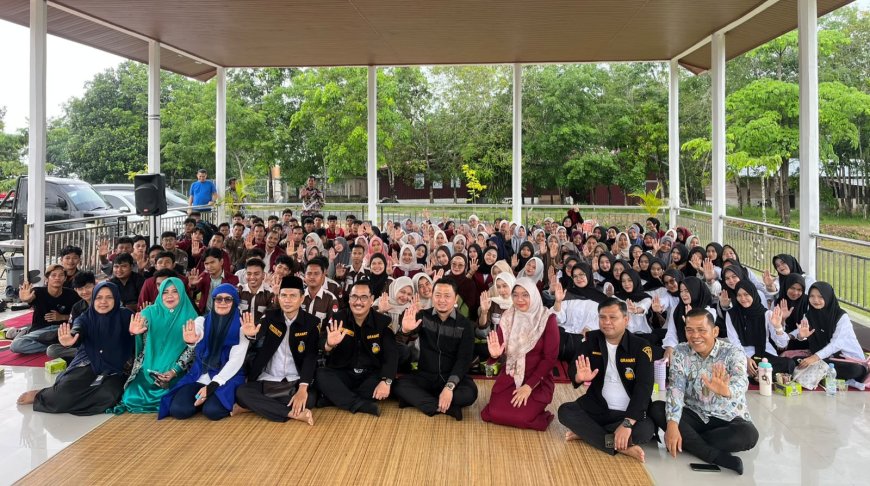 GRANAT Gandeng JMSI Kampar Hadirkan Syahrul Aidi Sosialisasi Bahaya Narkoba Di Universitas Pahlawan 